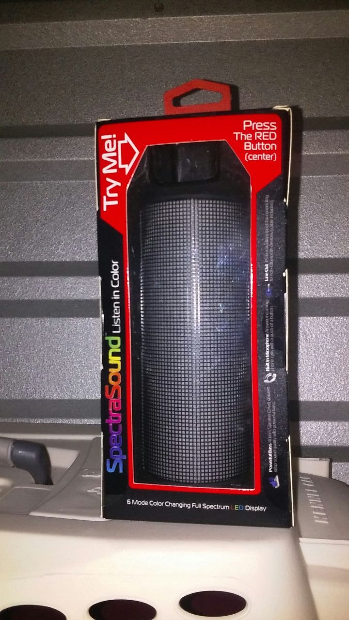 Spectrasound led sale speaker