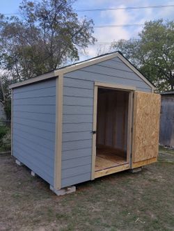 10x10 Gable Shed $2900 Built On Site/ 2 Free Shelves