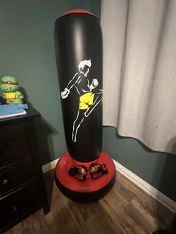 Kids Punching Bag With Gloves