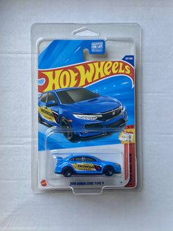 Honda Civic Type R Hot Wheels Blue #123/250