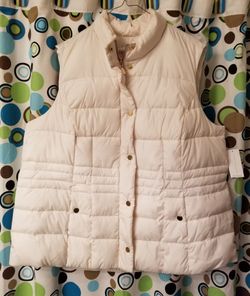 Charter Club Women's Quilted Puffer Sleeveless Vest/2X/Never Worn