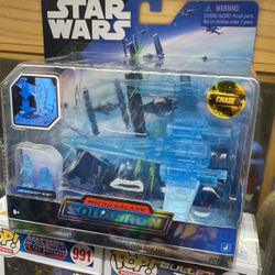 LUKE SKYWALKER’S X-WING! Hologram CHASE! 1 Of 5000 Micro Galaxy Squadron Star Wars R2-D2