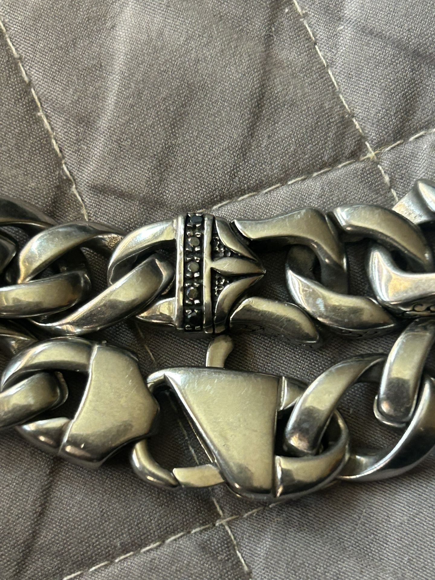 STAINLESS STEEL THICK CHAINLINK BRACELET