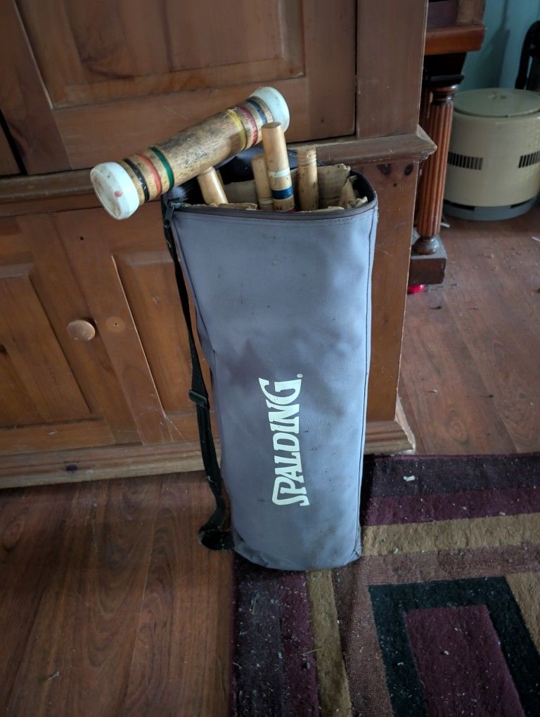 Spaulding Croquet Set