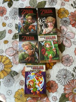 The legend of Zelda manga book lot