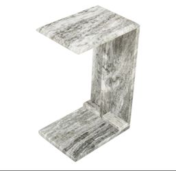 Real Marble Side Table 