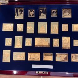 United We Stand Gold-layered .999 fine Silver Ingot Collection 