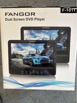 Portable Dual Screen Car DVD Player