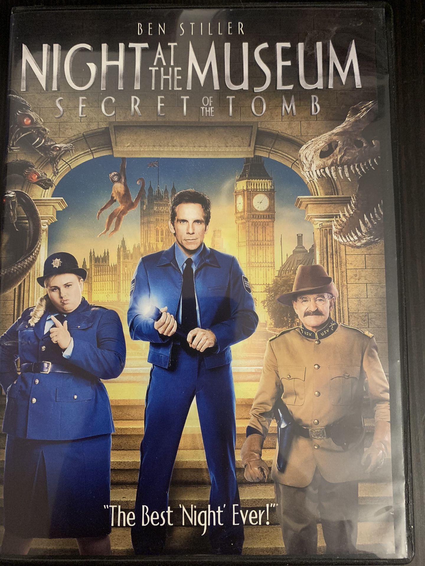 NIGHT At The MUSEUM SECRET Of The TOMB (DVD) Robin Williams!