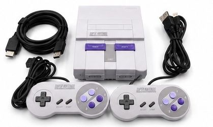 Super Nintendo Classic Edition (SNES Mini) - Complete w/ Box & All Cables