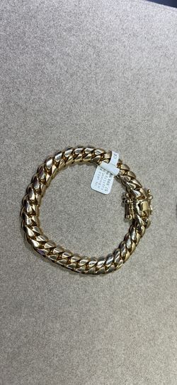 Gold Cuban bracelet