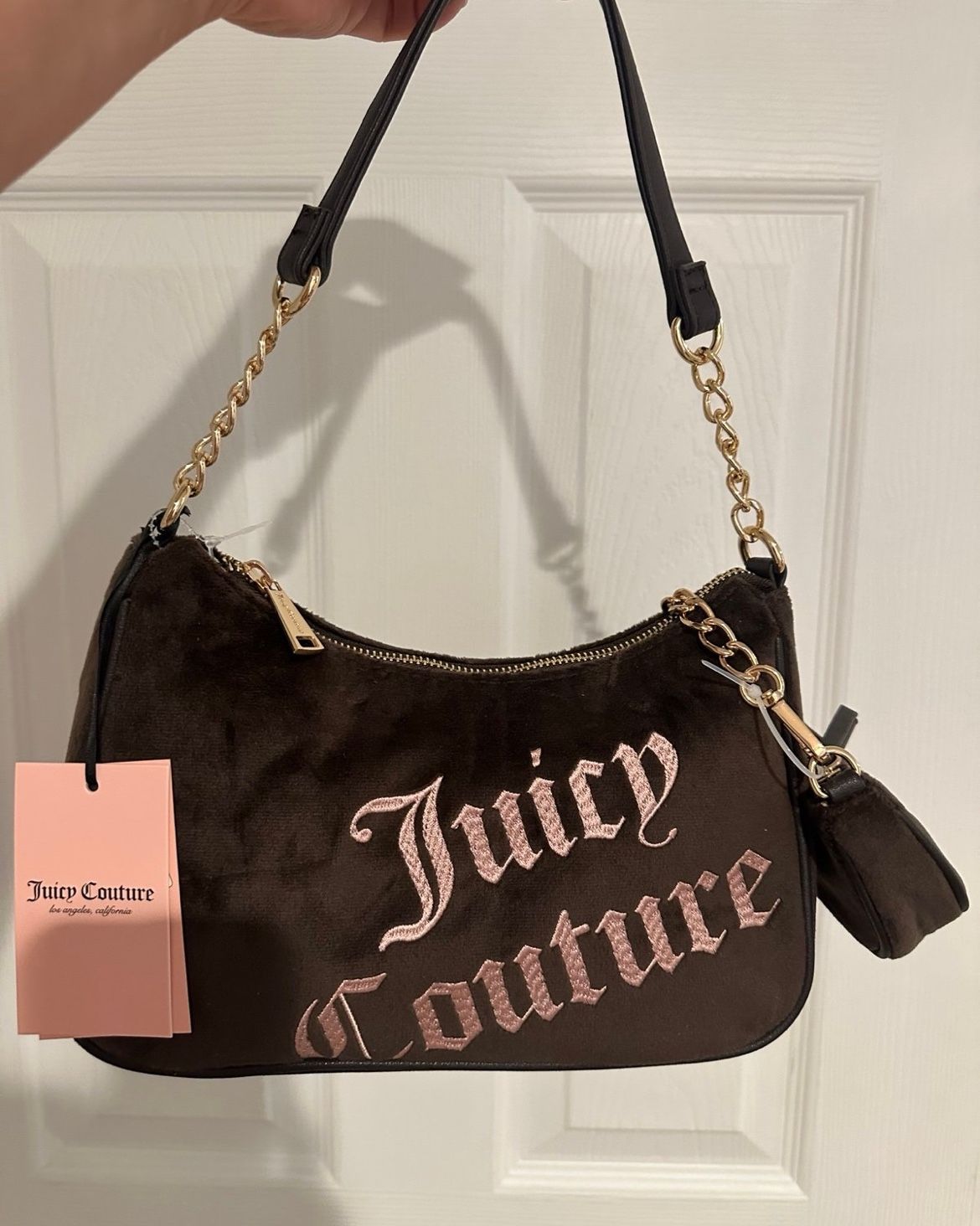 Juicy Couture better together hobo purse with matching coin pouch