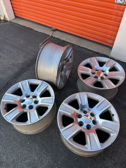 Gmc sierra wheels 20” $730$ obo yukon silverado tahoe suburban ltz z71 rst ss rines chevrolet