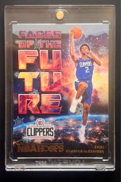 2018-19 Shai Gilgeous-Alexander Rookie RC Faces Of The Future #11