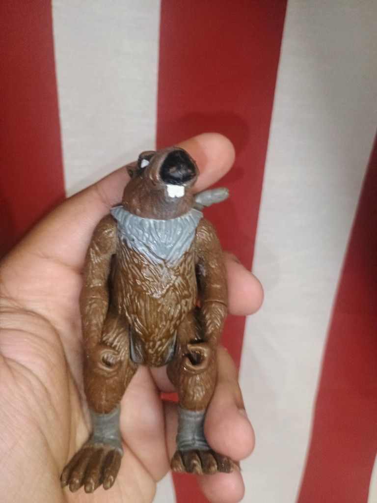 Vintage 1988 Mirage Studios Playmates SPLINTER Action Figure TMNT 4"
