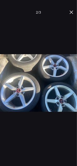Chevrolet Chevy Crovette rims and tires