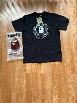 Black & White Chrome^Bape Tee
