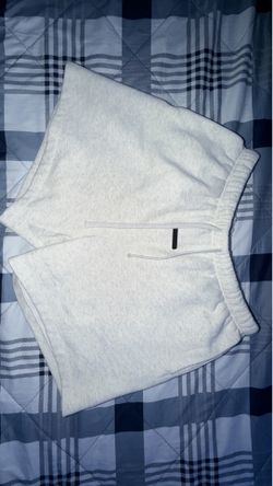 White essentials shorts