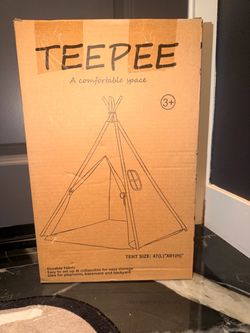 New Kids TeePee Fort