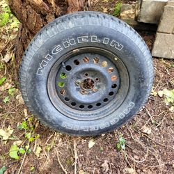 One Michelin tire 235/70 R16 $50