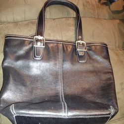 Black Like New Coach Handbag Purse