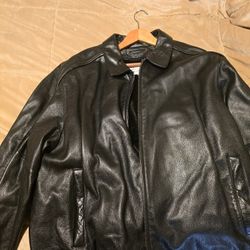 Wilson Leather Jacket Mens Size XXL 