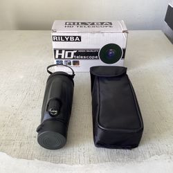 Brand New Rilyba 12 X 50 HD Monocular Telescope With Carrying Case