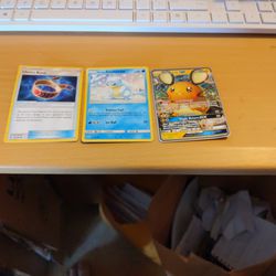 Pokemon Cards, Dedenne GX 57/214, Alolan Sandshrew 19/145, Choice Band 121/145