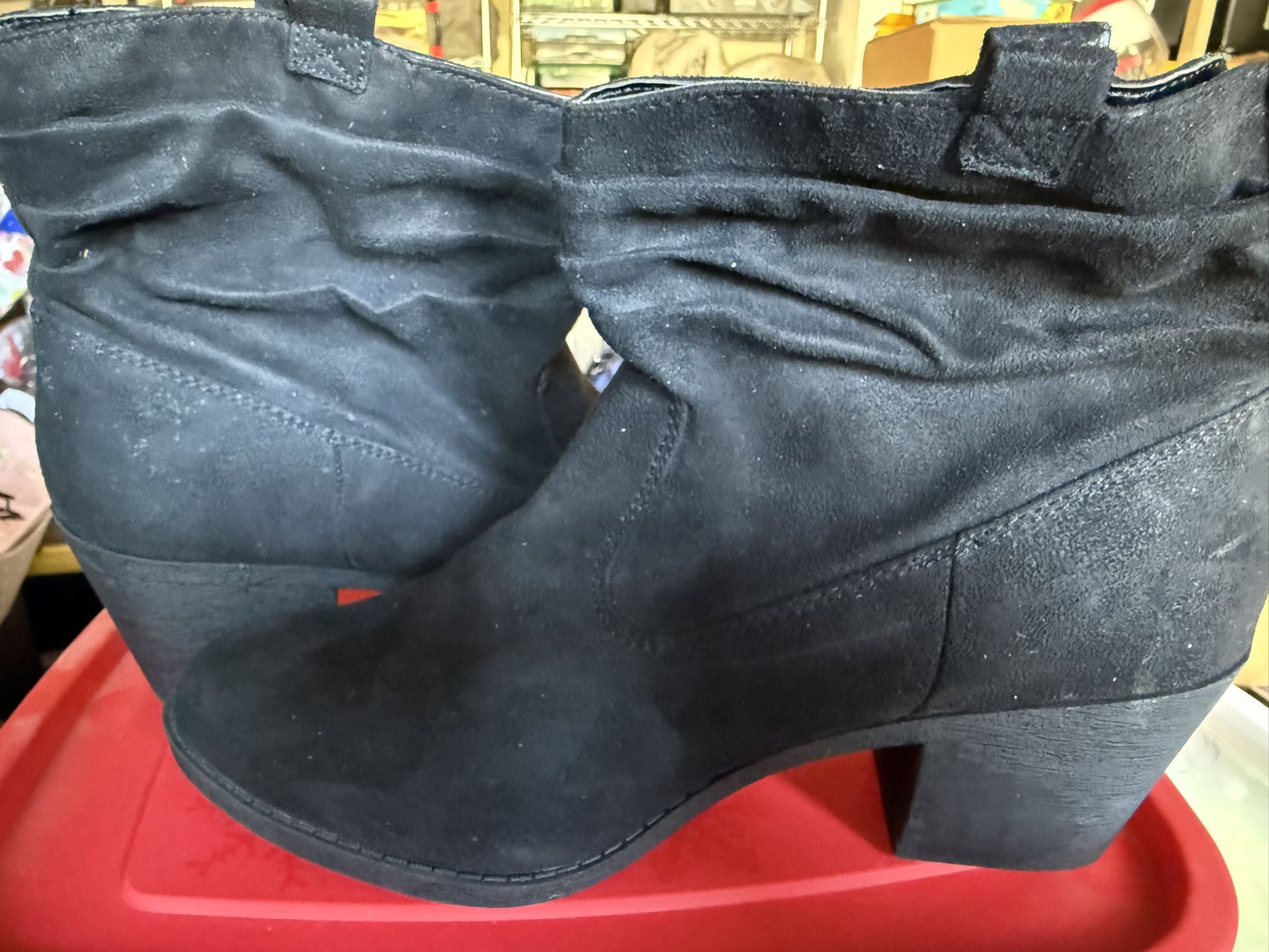 Size 10 Black Booties