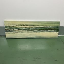 Green & Beige Wall Art