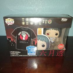 Tokyo Ghoul Funko POP and Tee Shirt