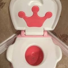 Fischer-Price Royal PINK PRINCESS Toddler Training Toilet/Step Stool