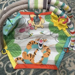 Disney Bright Starts Happy As Can Bee Activity Gym Winnie The Pooh 