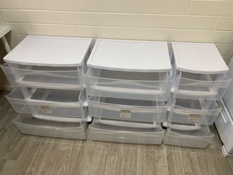 Storage Drawers on Wheels