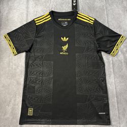 2025 Mexico National Gold Cup Edition Black Jersey