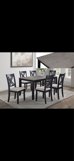 7 PC Dining Table Set