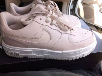 Women's Air Force One pixels in particle Gray