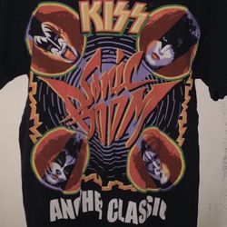 Vintage Kiss Sonic Boom Concert Tee Shirt