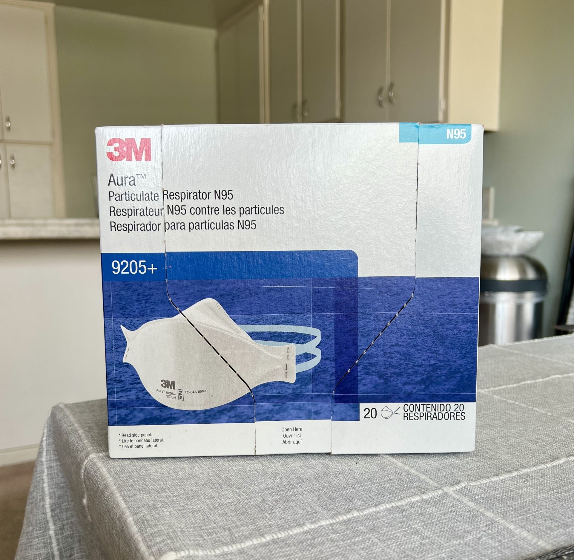 3M Aura 9205+ Particulate Respirator Masks (18)