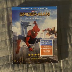 Spider-Man Homecoming Blu-ray 