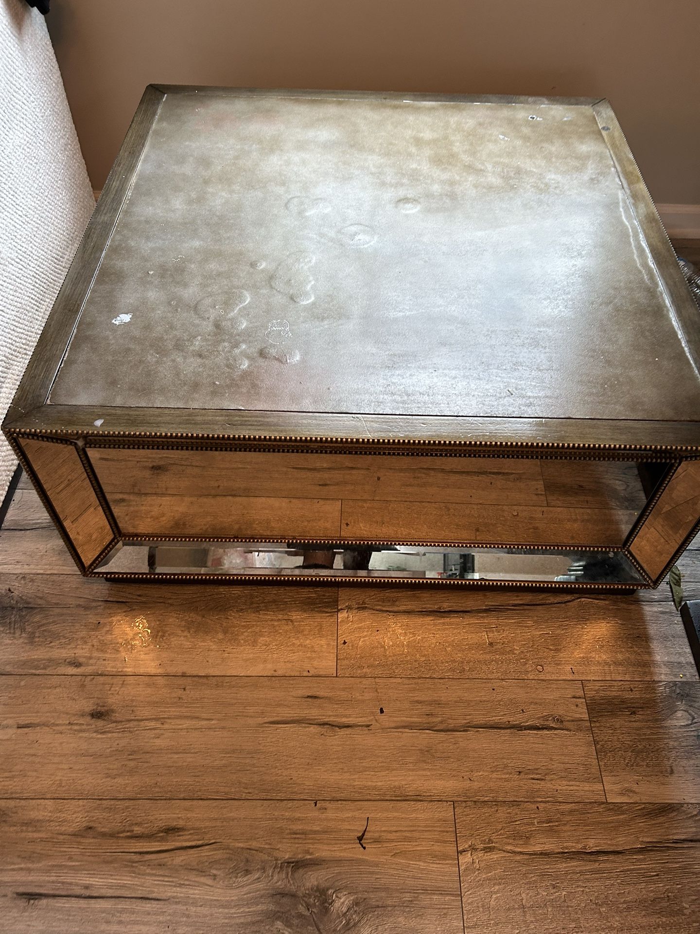 DIY-ers Coffee/Living Room Table (with Wheels
