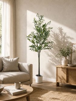Beautiful Faux Olive Tree Stylish Home Decoration