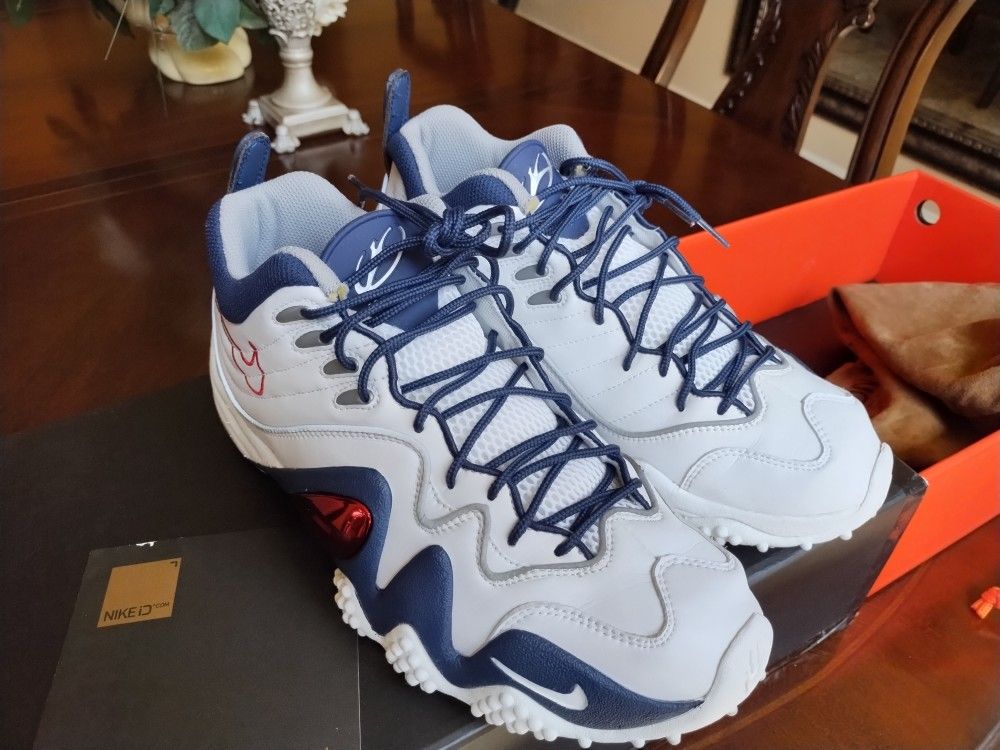 NiKE AIR ZOOM FLIGHT V JASON KIDD SIZE 9 VERY RARE SHOES
