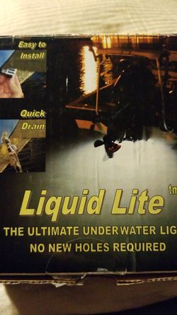 Liquid lite for boat