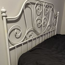 White Full Bed Frame