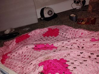 Crotchet small blanket