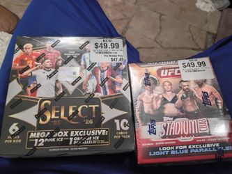 FIFA and UFC cards