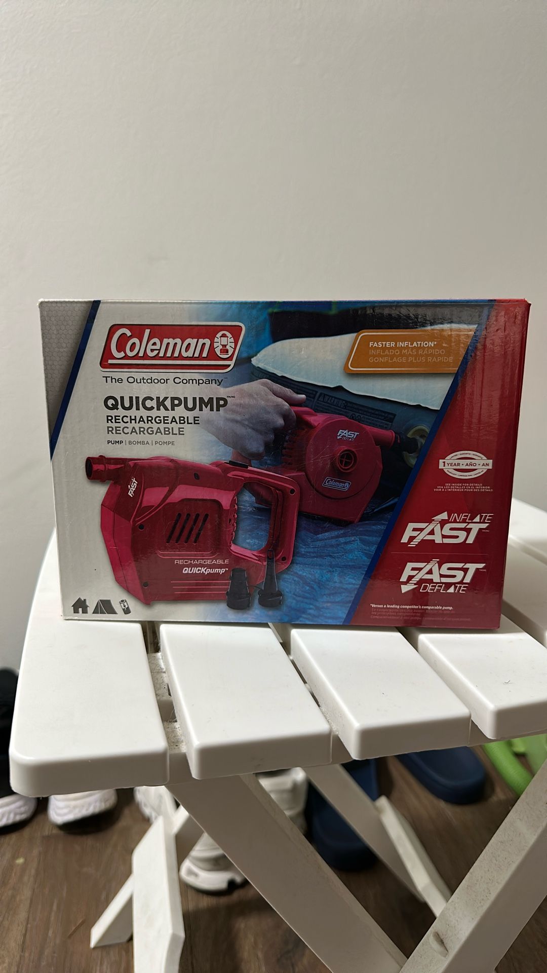 Coleman Rechargeable Quick Pump