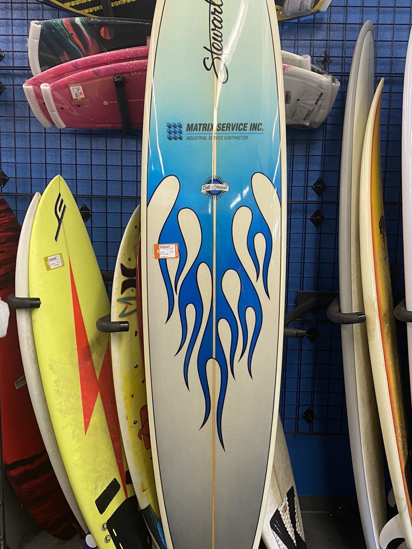 Bill Stewart 9’0” Longboard surfboard