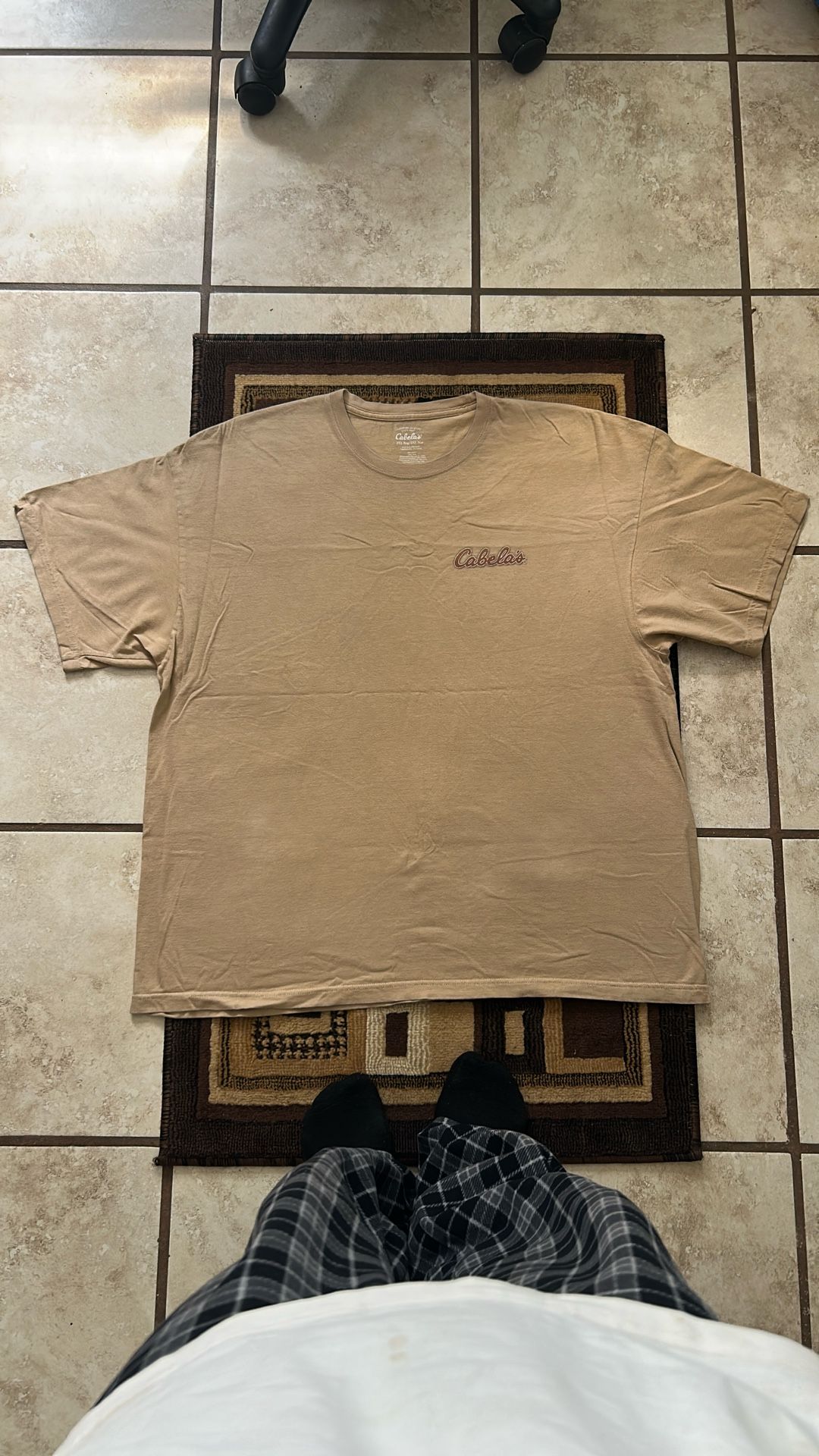 Cabela’s 2nd Amendment Graphic Tee 2XL – Rifle Pistol AR Back Print Shirt
